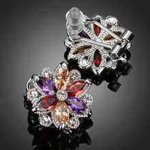 Load image into Gallery viewer, Multicolored Flower Stud Earrings - KHAISTA Fashion Jewellery
