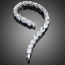Load image into Gallery viewer, Oval Cubic Zirconia Tennis Bracelet for Woman - KHAISTA Fashion Jewellery
