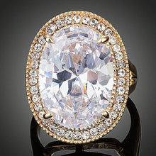 Load image into Gallery viewer, Oval Shape Engagement Ring - KHAISTA Fashion Jewellery

