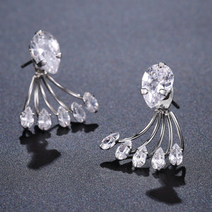 Paw Design Drop Earrings -KPE0320 - KHAISTA Fashion Jewellery
