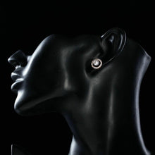 Load image into Gallery viewer, Pearl Eyeball Stud Earrings - KHAISTA Fashion Jewellery
