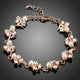 Pearl Flower Crystal Bracelet