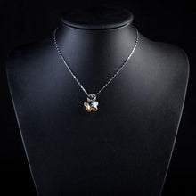 Load image into Gallery viewer, Pentagram Design Crystal Pendant Necklace KPN0074 - KHAISTA Fashion Jewellery
