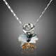 Crystal Pentagram Pendant Necklace