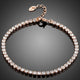 Plain Designer Cubic Zirconia Bracelet