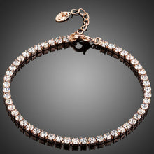 Load image into Gallery viewer, Plain Designer Cubic Zirconia Bracelet - KHAISTA Fashion Jewellery
