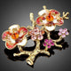 Plum Blossom Branch Brooch Pin