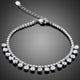 Princess Cut Pave Crystal Bracelet
