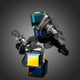 Retro Crystal Cube Stud Earrings