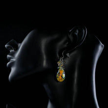 Load image into Gallery viewer, Rhinestone Crystal Water Drop Earrings - KHAISTA Fashion Jewellery
