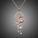Round 1 Carat Cubic Zirconia Pendant Necklace