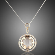 Load image into Gallery viewer, Round Circle Necklace KPN0011 - KHAISTA Fashion Jewellery
