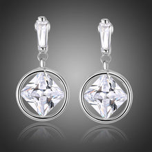 Load image into Gallery viewer, Silver Color Drop Earrings -KPE0339 - KHAISTA Fashion Jewellery

