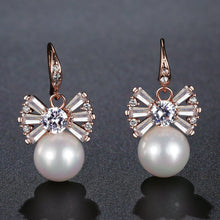 Load image into Gallery viewer, Simulated Pearl Earrings -KPE0332 - KHAISTA Fashion Jewellery
