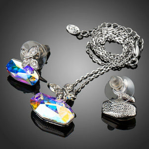 Sitting Butterfly Casual Jewelry Set - KHAISTA Fashion Jewellery