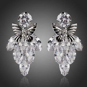 Sitting Butterfly Drop Earrings - KHAISTA Fashion Jewellery