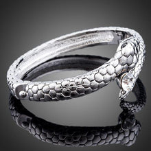 Load image into Gallery viewer, Snake Design Bangle - KHAISTA Fashion Jewellery
