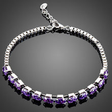 Load image into Gallery viewer, Splendid Purple Lobster Clasp Bracelet - KHAISTA Fashion Jewellery
