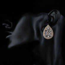 Load image into Gallery viewer, Teardrop Design Stud Earrings -KPE0130 - KHAISTA Fashion Jewellery
