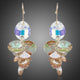Unique Stellux Austrian Crystal Drop Earrings