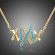 Vintage Letter X Pendant Necklace