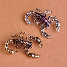 Load image into Gallery viewer, Vintage Scorpion Brooch - KHAISTA Fashion Jewellery
