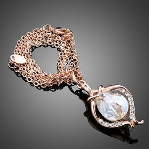 Water Drop Pendant Necklace KPN0173 - KHAISTA Fashion Jewellery