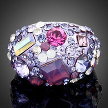 Load image into Gallery viewer, Wedding Occasion Crystal Ring for Ladies - KHAISTA Fashion Jewellery
