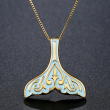 Load image into Gallery viewer, Whale Fluke Pendant Necklace KPN0279 - KHAISTA Fashion Jewellery
