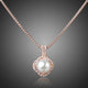 White Pearl Pendant Necklace
