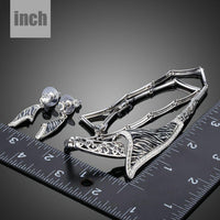 Side angle view of Khaista zebra drop set